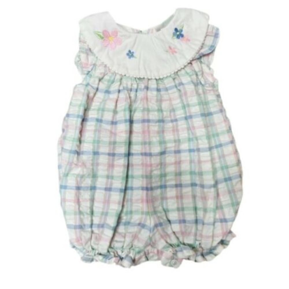 𝅺B.T. Kids 6-9 Months Vintage Floral Romper